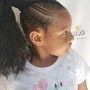 Half Head Knotless Braids