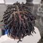 Traditional Loc retwist and style