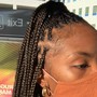 Small Knotless Braids