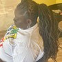 Invisible locs touch up (crown/halfback)