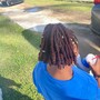 Loc Knot ponytail