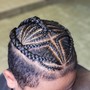 2 Feed In Braids