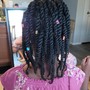 8 Feed in braids