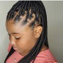 Boho box braids