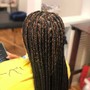 Medium Knotless Braids