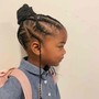 Basic kids hair added style