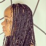 Small Mid back Tribal Braids