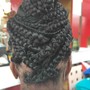 Fulani ponytail