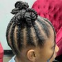 Kid's Press or ponytails 3-9 years old