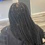 Medium Knotless Braids