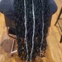 Soft locs thigh length