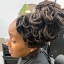 Loc Style “short locs”