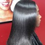 Microlinks Extensions with weft hair