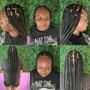 Micro Twist With Kinky Bulk Human Hair (extension added)-PLEASE BRING HAIR