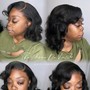 Wash and Deep Conditioning Treatment and blow dry