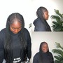 Goddess Braids (human wavy ends)