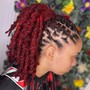 Loc Retwist w/ Up-Do Style