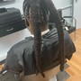 Kid's Braids w/weave