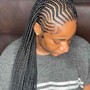 Feed in braids