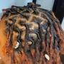 Retwist and up to 6 Barrel rolls (MID BACK LENGTH)