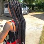 Small/shoulder length Senegalese Twist