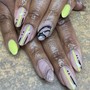 Intricate Abstract Nail Art