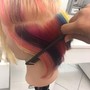 Extension Coloring (Bleaching w/ Toner)