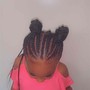 Toddler natural plaits (NO WEAVE)