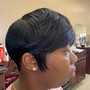 Quick Weave short cut and style