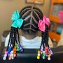 Kids Fulani Braids (Small w Extensions)