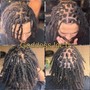 Instant locs (half head)