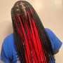 Medium scalp braids