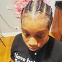 Pop Smoke Stitch Braids/ Feed-ins