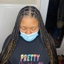 Butterfly Loc Extensions (Shoulder length only) *Messy*