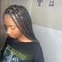 2 Feed In Braids or Straight Backs