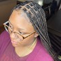 2 Feed In Braids or Straight Backs