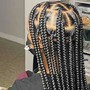 Tribal/goddess braids