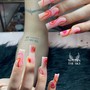 Abstract Nail Art Full Set