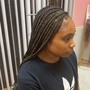 Half up/Half down Quick Weave