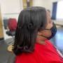 Flat Iron or Wand Curling weaves