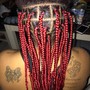 Men Two Braids