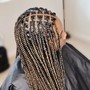 Small french braids