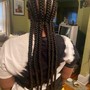 Medium Knotless Braids