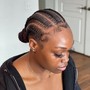 2 stitch french braids