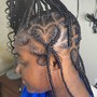 Goddess Braids/knotless medium