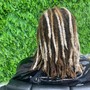 Tips of Locs Haircolor