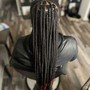 2 sleek Feed In Braids