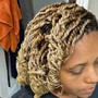 Styled Bantu Knots