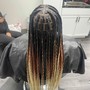 Medium Knotless Braids