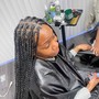 Medium Knotless Braids